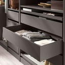 KOMPLEMENT Drawer, Dark Grey, 100x58 cm