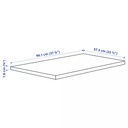 KOMPLEMENT Shelf, Dark Grey, 100x58 cm