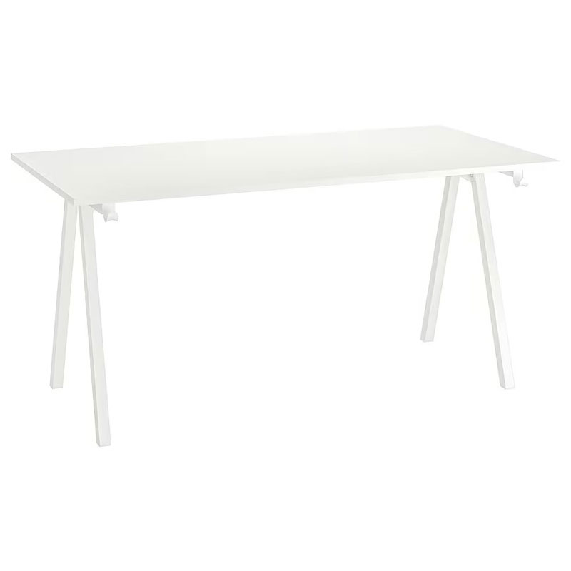 TROTTEN table top white 160x80 cm