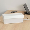 SATTING cable management box with lid