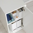 ALEX Storage Unit, White, 36x70 cm