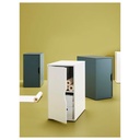 ALEX Storage Unit, White, 36x70 cm