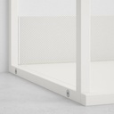 Ikea PLATSA open clothes hanging unit white 80x40x120 cm