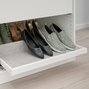 KOMPLEMENT shoe insert for pull-out tray light grey 75x58 cm