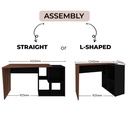  Ipatinga Desk - Ipe/ Black