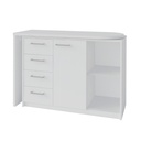  Rondonopolis 1100 Desk - White large