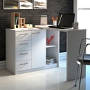  Rondonopolis 1100 Desk - White medium