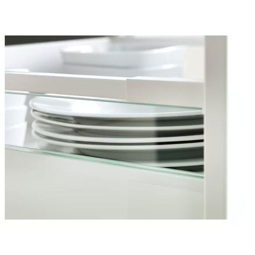 IKEA MAXIMERA Add-on Side for Drawer, Medium, Glass, 60 cm