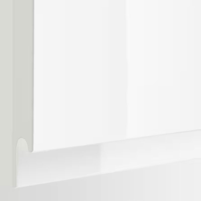 [003.975.76] VOXTORP Drawer Front, High-Gloss White, 80x40 cm