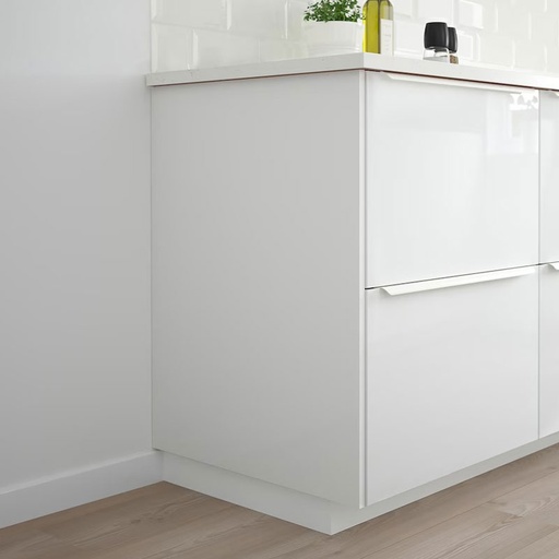 IKEA FÖRBÄTTRA Cover Panel,High-gloss White, 62x220 cm