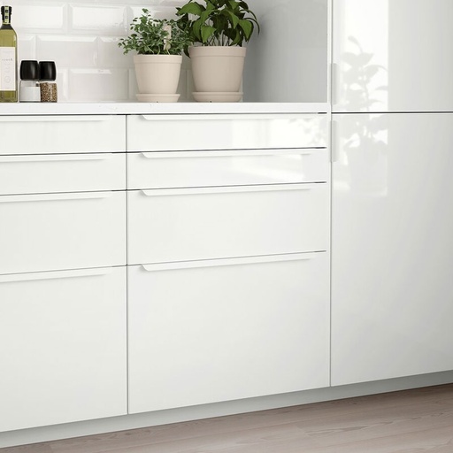 IKEA RINGHULT Drawer Front, High-Gloss White, 80x20 cm