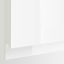 [803.975.58] VOXTORP Door High-Gloss White 40x80 cm