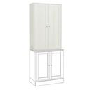 [403.891.93] HAVSTA Cabinet, White, 81X35X123 cm