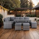 BOWIE Outdoor Sofa Set Grey