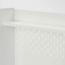 [805.285.02] BERGLARKA desk top and shelf white 100x70