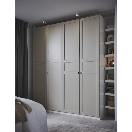 IKEA FLISBERGET Door Anthracite 50X195 cm