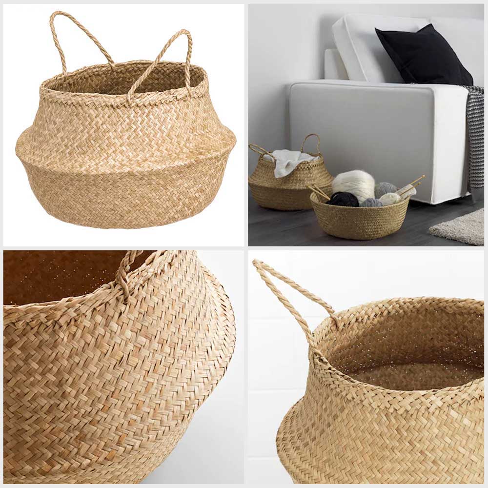 IKEA FLADIS Basket, seagrass