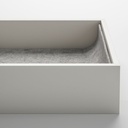 [192.778.47] KOMPLEMENT Insert for Pull-out Tray, Light Grey 100X58 cm