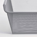 [804.007.68] KOMPLEMENT Mesh Basket Dark Grey 75X58 cm