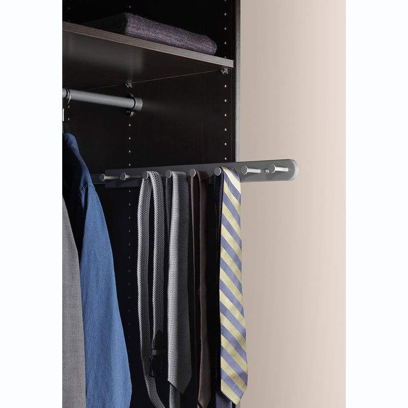 [002.624.88] KOMPLEMENT Pull-out Multi-Use Hanger, Dark Grey