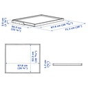 [002.463.75] KOMPLEMENT Pull Out Tray 75X58 cm