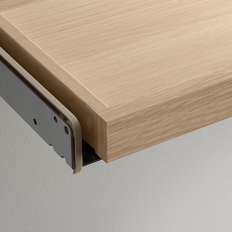 [204.375.81] KOMPLEMENT Pull-out Tray, White Stained Oak Effect, 50X35 cm