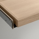 [204.375.81] KOMPLEMENT Pull-out Tray, White Stained Oak Effect, 50X35 cm