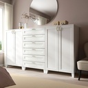 [305.264.59] SANNIDAL Drawer Front, White, 80x20 cm