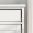 [604.960.26] Ikea IDANAS Sideboard, White, 124x50x95 cm