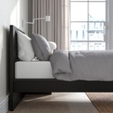 [002.494.92] IKEA Malm bed frame, high, black-brown, 120 x 200 cm WITHOUT BASE