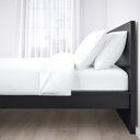 Ikea Malm Bed Frame| Queen Size| High Bed Frame| Black-Brown| Easy Assembly