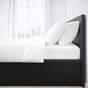 Ikea Malm Ottoman Super King Bed Frame| Black-Brown| Storage Boxes