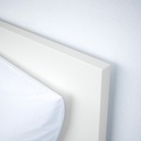 Ikea Malm Super King Bed Frame| 2 Storage Boxes| White| High Platform Bed