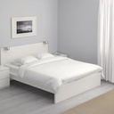 Ikea Malm Super King Bed Frame| White| Luroy| High Platform Bed