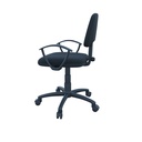 Idiya Portsmouth office chair with armrest, Black