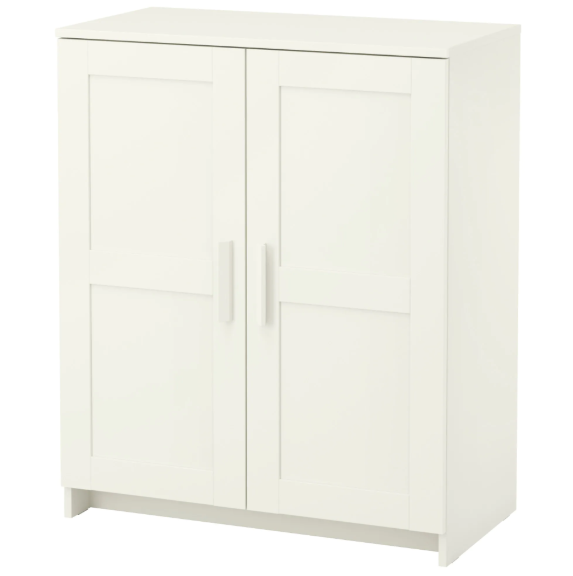 IKEA BRIMNES Cabinet with doors, white