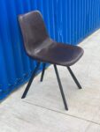 Havana Dining Chairs X2, Brown Black