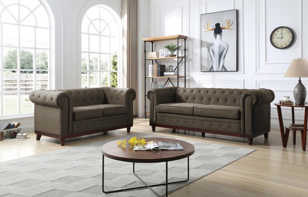 Idiya Chesterfield Qatar 2 seater sofa