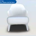 [121.55.300] ZINA H-5237 conventional fabric Chair