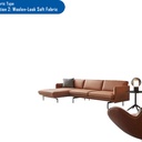 [121.117.201] ZOEY 2 seat fabric Sofa