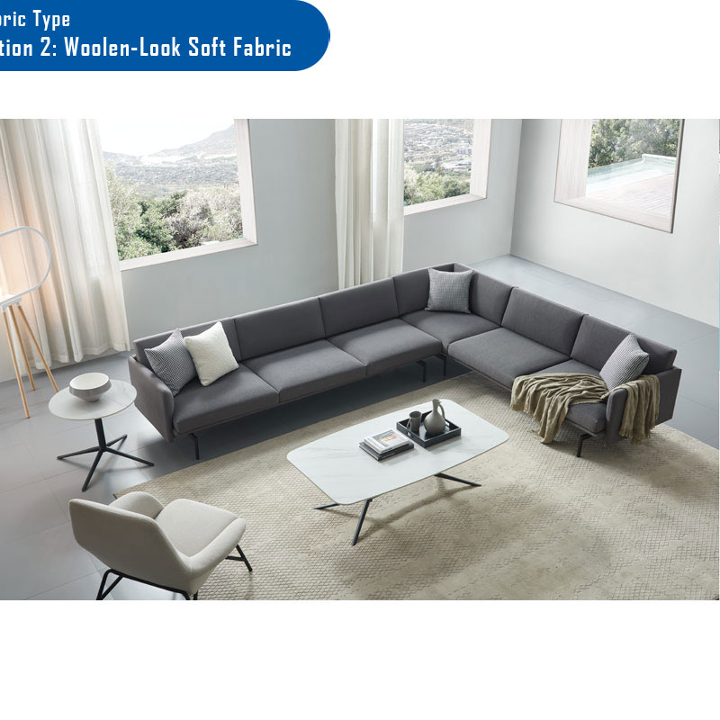 [121.118.202] ZOYA 3 Seats Fabric Sofa