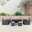 IDIYA EALING Recliner sofa, outdoor sofa,outdoor furniture, mix grey