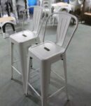 4 Pcs of Euboea Bar Stool,White