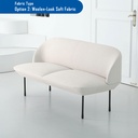 [121.121.204] ADAN 2 Seats Fabric Sofa