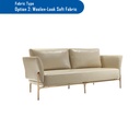 [121.123.205] AIDAN 2-seat fabric Sofa