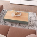 Idiya KENTUCKY coffee table with two drawers