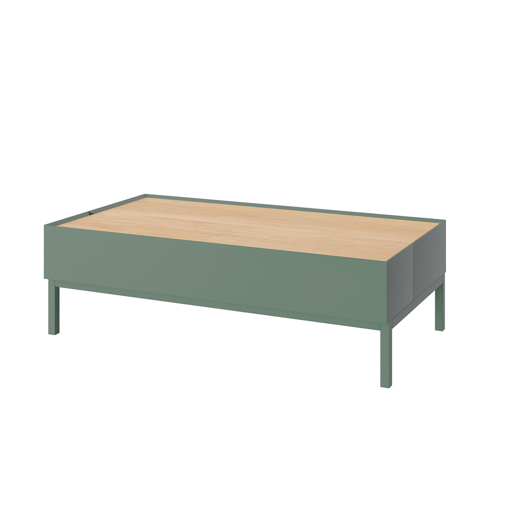 Idiya KENTUCKY coffee table with two drawers