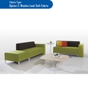 [121.138.201] BARNABY 1 seat without back fabric Sofa