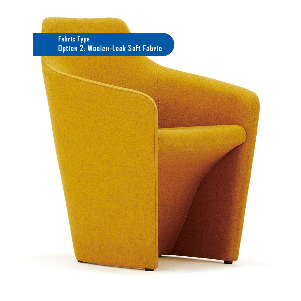 [121.63.300] BART H-8291 conventional fabric Armchair