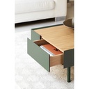 Idiya KENTUCKY coffee table with two drawers